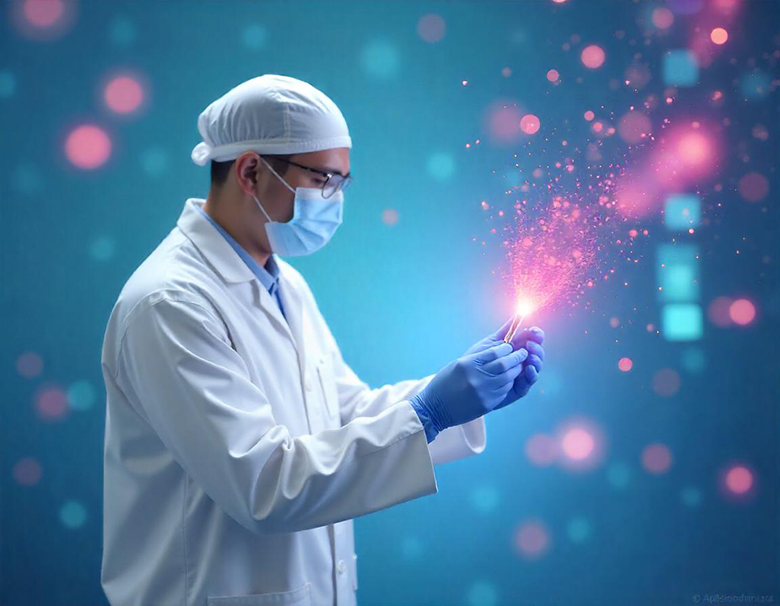 66 x 51 - produciendo antimono - pikaso_texttoimage_Technology-in-hybridoma-production Scientific in laboratory