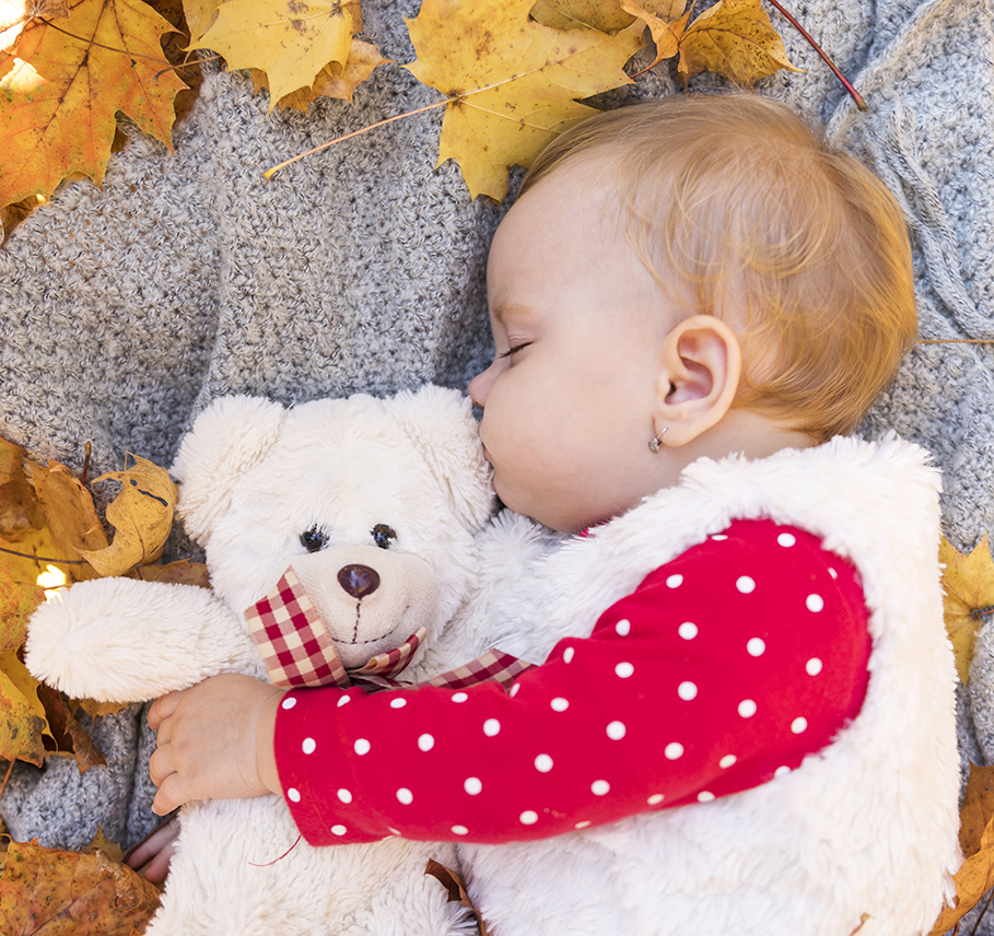 77 x 72 - medium-shot-cute-baby-girl-sleeping-with-toy orphan disease in newborn